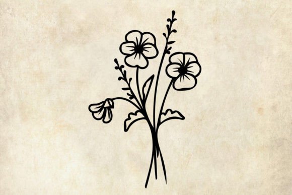 Birth Flower Violet: A Versatile Digital Asset for Creatives and Entrepreneurs