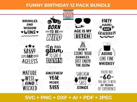 Birthday Svg Bundle Evaluation