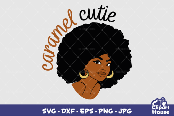 Caramel Cutie Woman: A Versatile Design for Modern Crafting and Branding