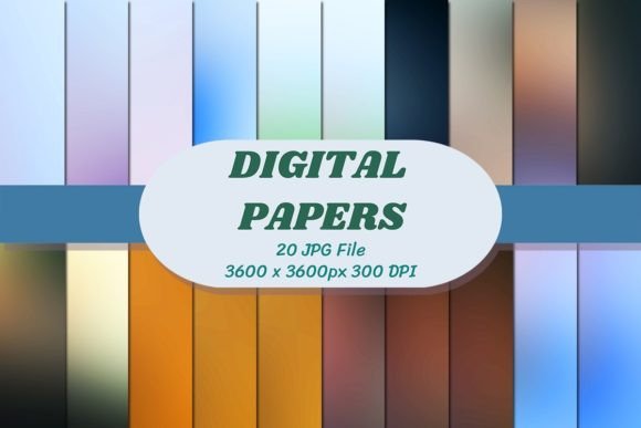 Gradient 30 Background Digital Papers: A Comprehensive Evaluation