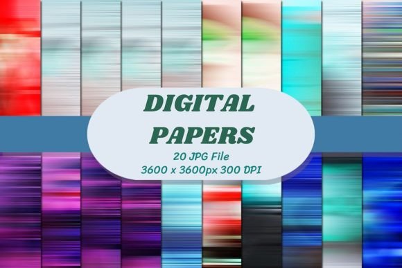 Unlocking Creative Potential with Abstract 166 Background Digital Papers