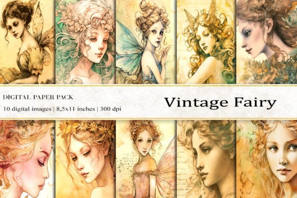 Vintage Fairy Digital Papers: A Practical Guide to Integrating Ethereal Art into Your Creative Workflow